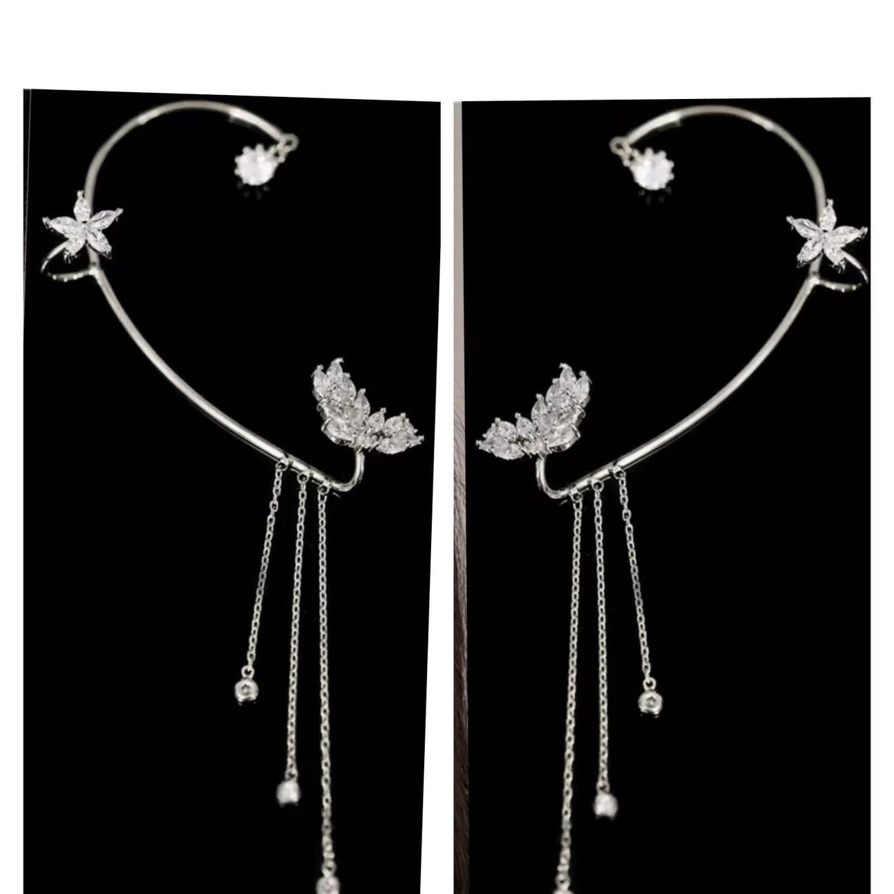 💐BUTTERFLY TASSEL STYLE ZIRCON EARRINGS | PERFECT GIFT🎁