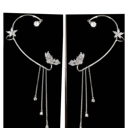 💐BUTTERFLY TASSEL STYLE ZIRCON EARRINGS | PERFECT GIFT🎁