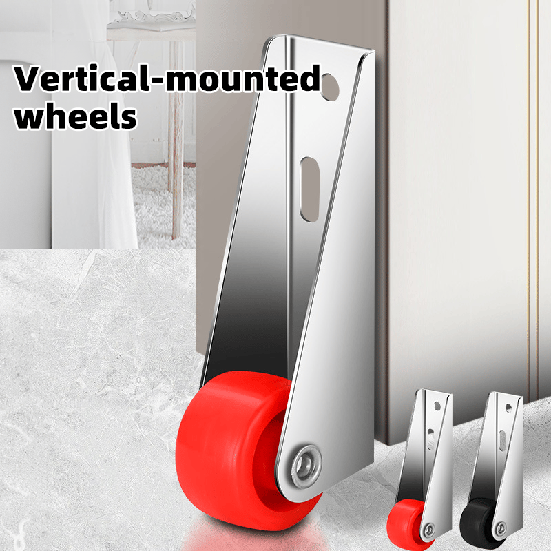 🚪 Door Long Bracket Swivel Castors Wheels ⚙️