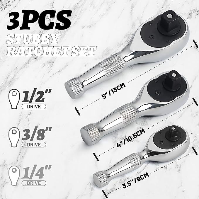 🔥72-Teeth Quick Socket Ratchet Wrench Tools