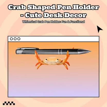 🤣 Funny Hot Sale - 🦀 Cute crab-shaped pen holder