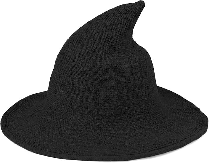 🔥Last Day 49% OFF👻Women Gothic Knitting Black Wizard Hat