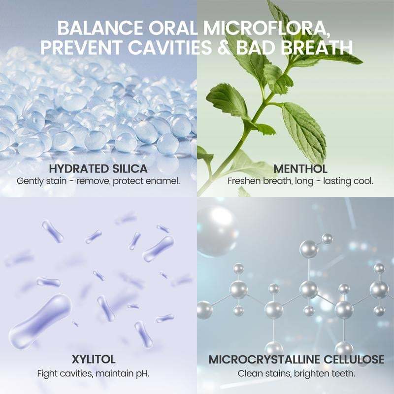 🦷 New 7-Pro Intensive Toothpaste | Upgraded Purple Formula with 7 Probiotics 💜