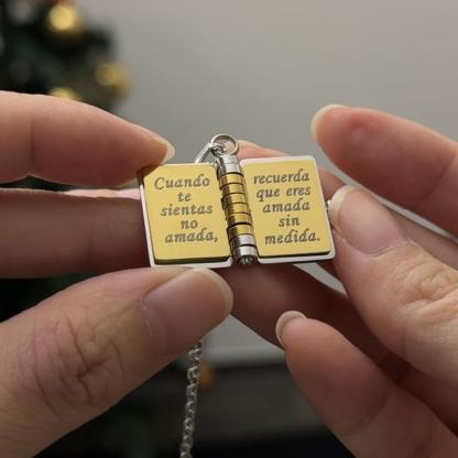 🎁 Blessing Book Necklace for Children - An Eternal Gift from the Heart