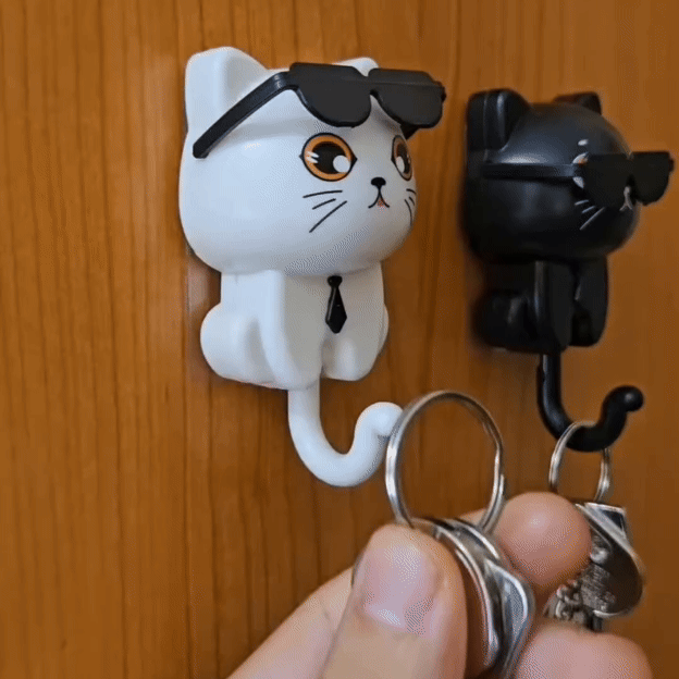 Sunglasses Cat Key Hook
