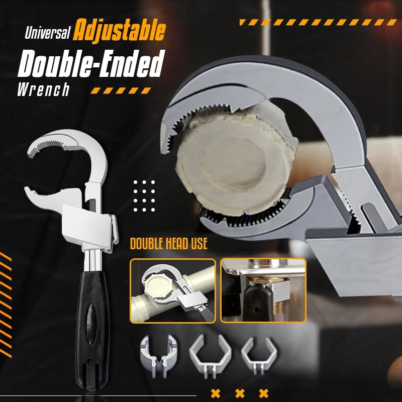 🔥Sale 49% OFF🔥2025 New Multifunctional Adjustable Double-ended Wrench Tool