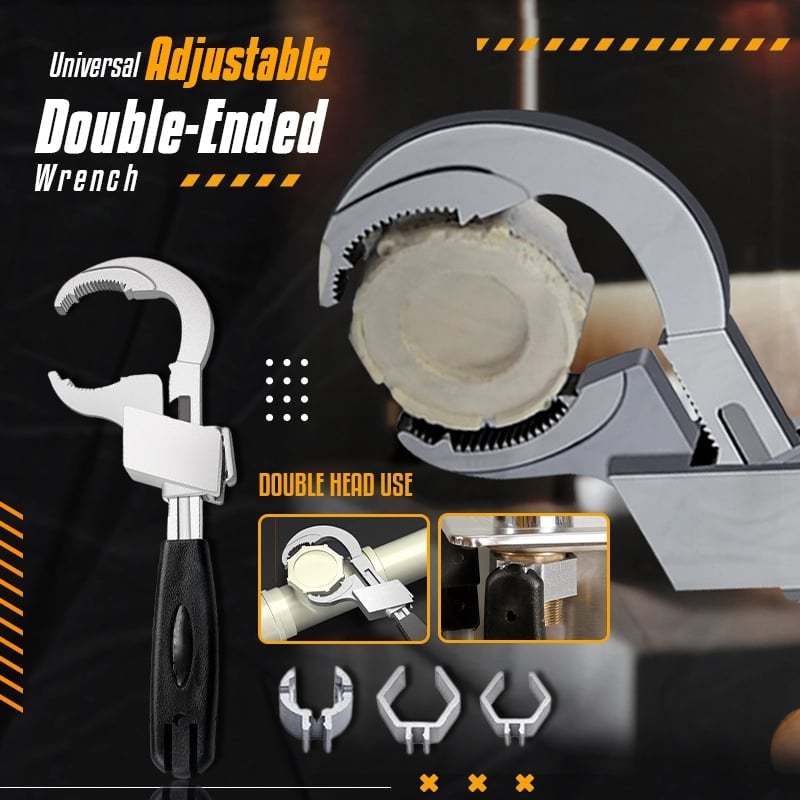 🔥Sale 49% OFF🔥2025 New Multifunctional Adjustable Double-ended Wrench Tool