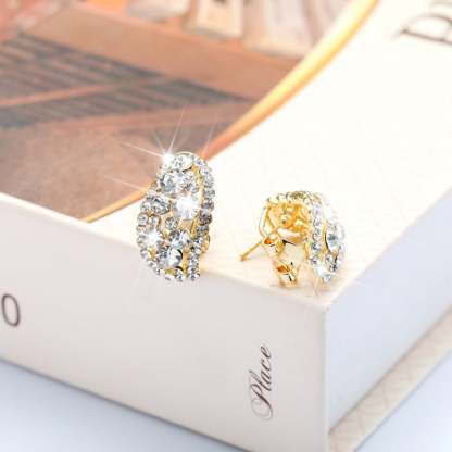 Lab-Created Diamonds Hoop Earrings🎁