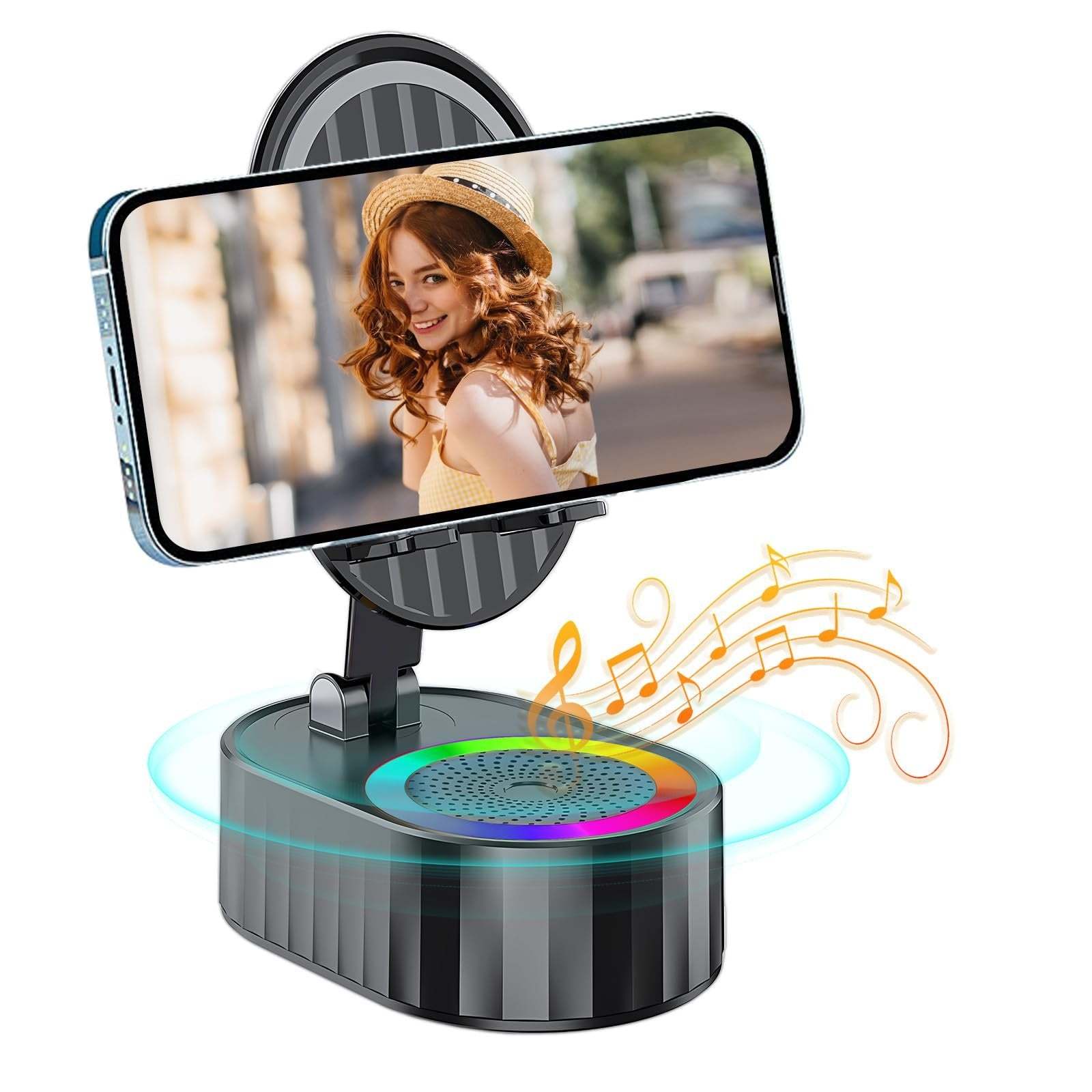 🤳🏻3-in-1 Bluetooth Speaker Phone Stand with Power Bank