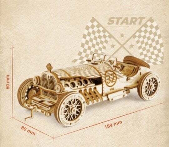 🔥Hot Sale 48% OFF - Super Wooden Mechanical Model Puzzle Set