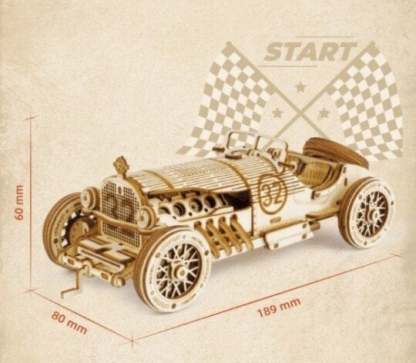 🔥Hot Sale 48% OFF - Super Wooden Mechanical Model Puzzle Set