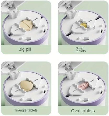 💊 Experience Effortless Pill Cutting - ✨Portable Pill Precise Fixed Positioning Cutting Machine