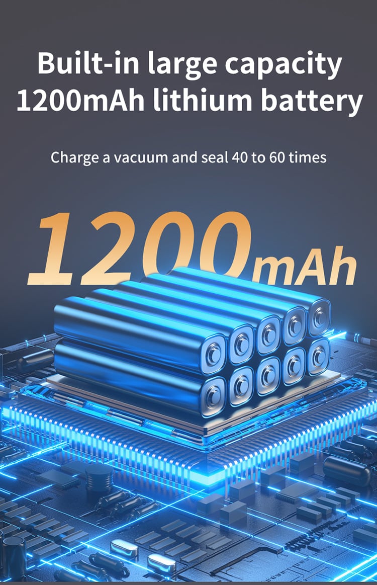 🥗 Keep Your Food Fresh – 49% OFF – ✨Mini Wireless Vacuum Sealer