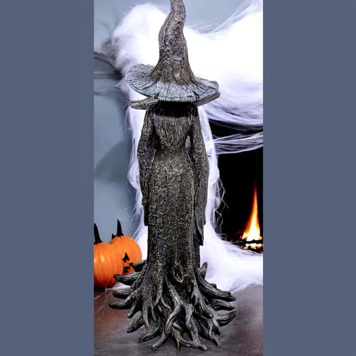🔥LAST DAY 49% OFF - 🧙‍♀️💫Hand-Painted Enchanting Witch Statue: The Guardian of Your Home (✨Same as in the video)