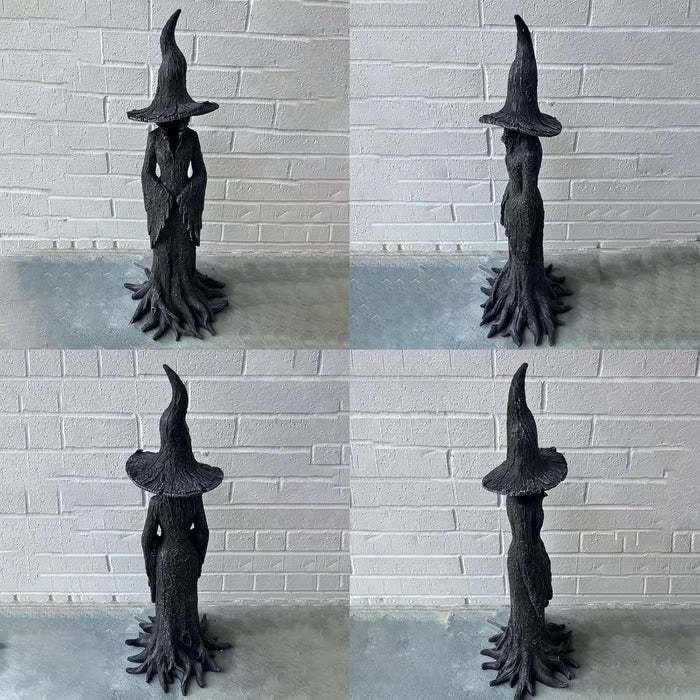 🔥LAST DAY 49% OFF - 🧙‍♀️💫Hand-Painted Enchanting Witch Statue: The Guardian of Your Home (✨Same as in the video)