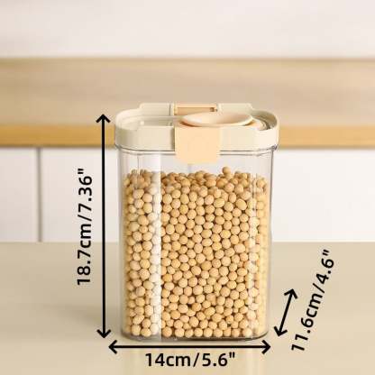 Push-type Sealed Box Storage Jar