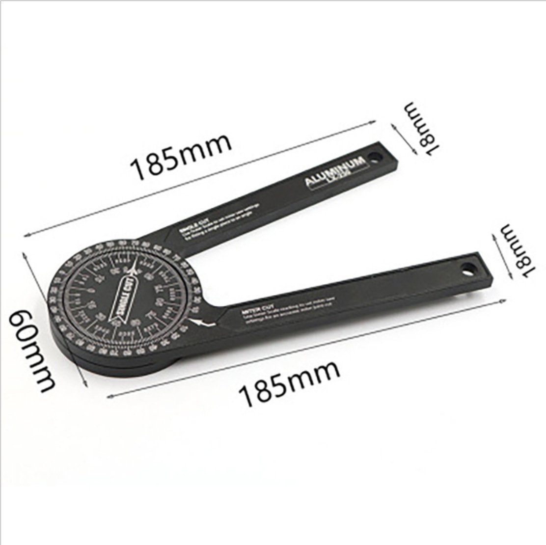 🏆Flash Sale⚡ 50K+ SOLD! Almost Gone-7-inch Aluminum Protractor Goniometer