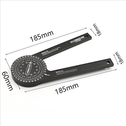🏆Flash Sale⚡ 50K+ SOLD! Almost Gone-7-inch Aluminum Protractor Goniometer