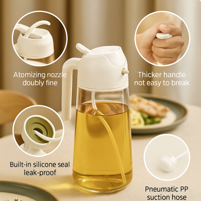 🔥Hot Selling 🔥 2-in-1 Oil Spray & Dispenser (2-Pack)