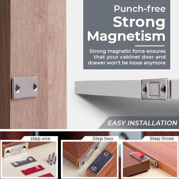 4pcs Cabinet Magnet Magnetic Door Catch