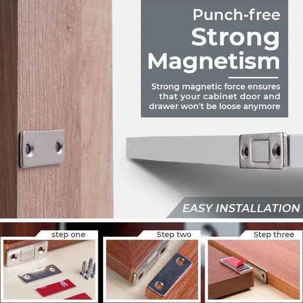 4pcs Cabinet Magnet Magnetic Door Catch