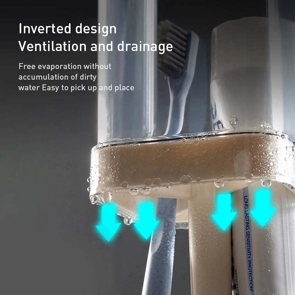 🎁 Stylish Toothbrush Holder with Cover