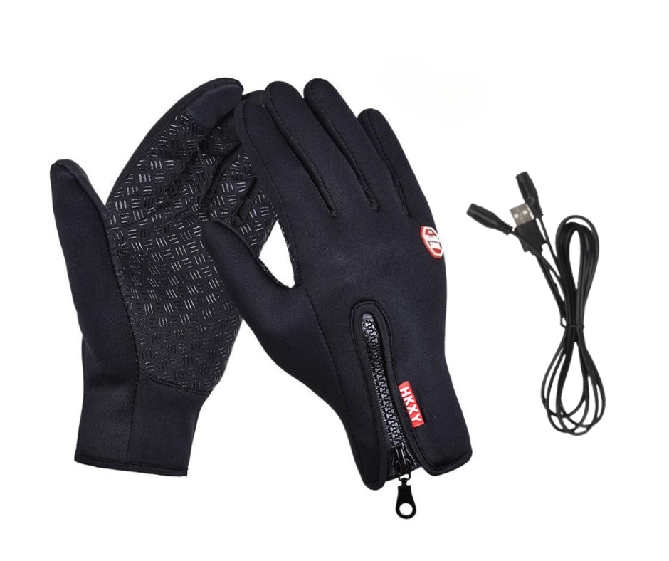 Dazzlesport™ Outdoor Heated Gloves Windproof and Waterproof with Plus Velvet