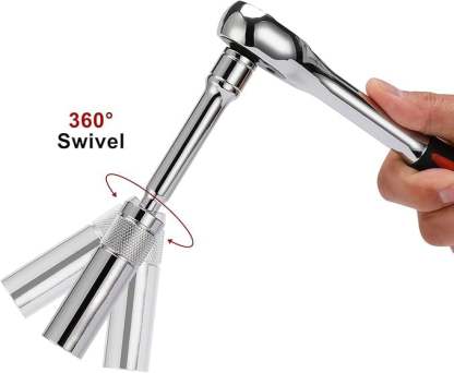 🔥Hot Sale 49% OFF🔥 6PCS 3/8-Inch Drive Magnetic Swivel Spark Plug Socket Set