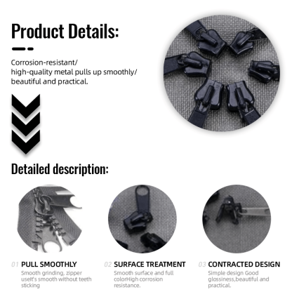 🎁FIX ZIP PULLER | 6 Sizes  – Fits All Zipper Types