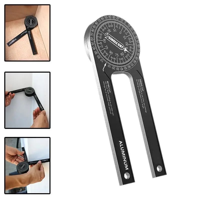 🏆Flash Sale⚡ 50K+ SOLD! Almost Gone-7-inch Aluminum Protractor Goniometer