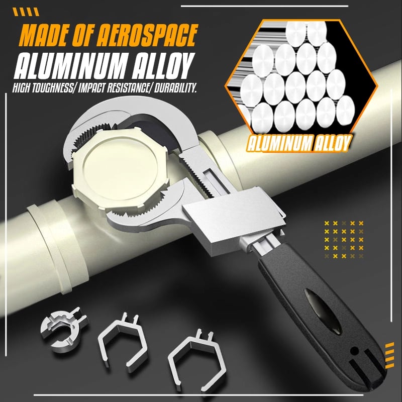 🔥Sale 49% OFF🔥2025 New Multifunctional Adjustable Double-ended Wrench Tool