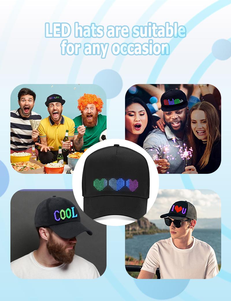 LED Hat Display 3