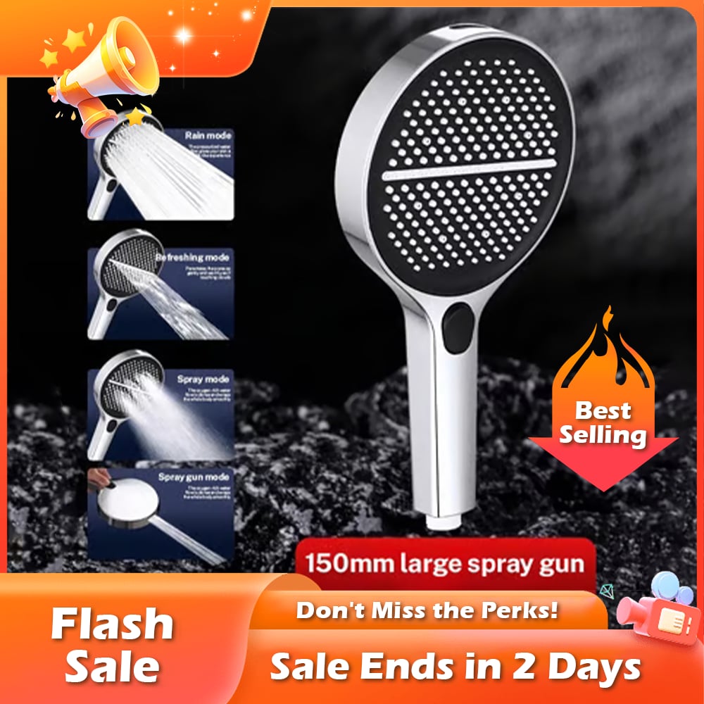 🏆Flash Sale⚡ 50K+ SOLD! Almost Gone-💥💥2026 New Product 💥High-End Pressurized Large Panel Shower Head