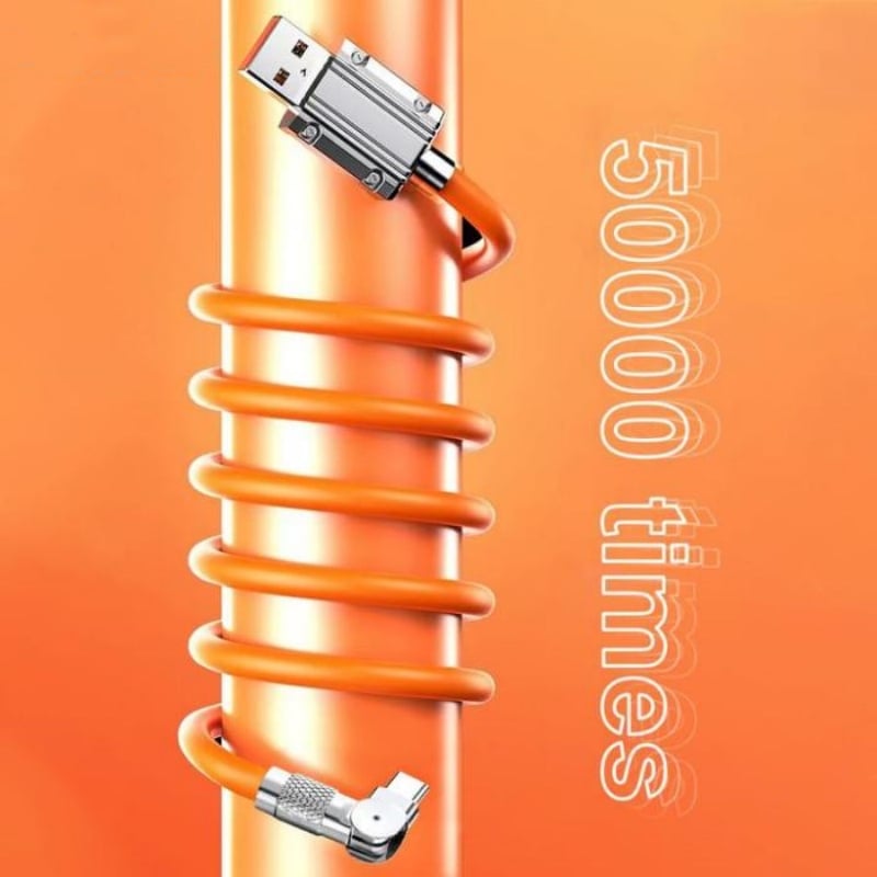 ⚡540° Rotating Streamer Data Cable