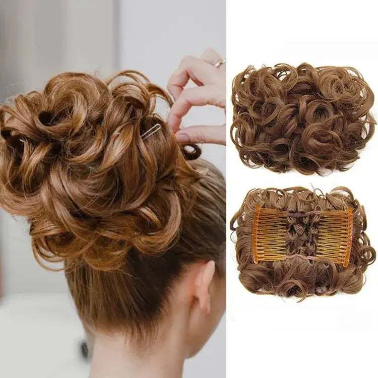 Messy Curly Dish Bun