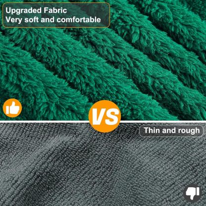 Dog Bathrobe Super Absorbent Dog Towels Large Quick Drying Robes for After Bath Soft Adjustable Warm Keeping Dogs Towel(S-XXL)