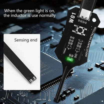 Type-C Inductance Tester Motherboard Coil Tester, Electronic Circuit Board Inductor Detector