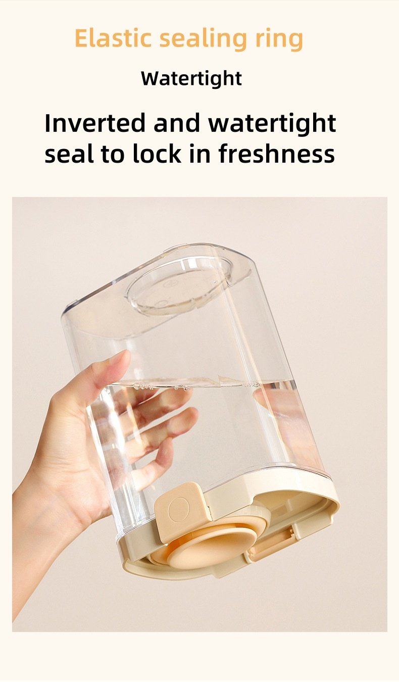 Push-type Sealed Box Storage Jar