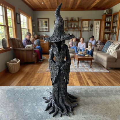🔥LAST DAY 49% OFF - 🧙‍♀️💫Hand-Painted Enchanting Witch Statue: The Guardian of Your Home (✨Same as in the video)