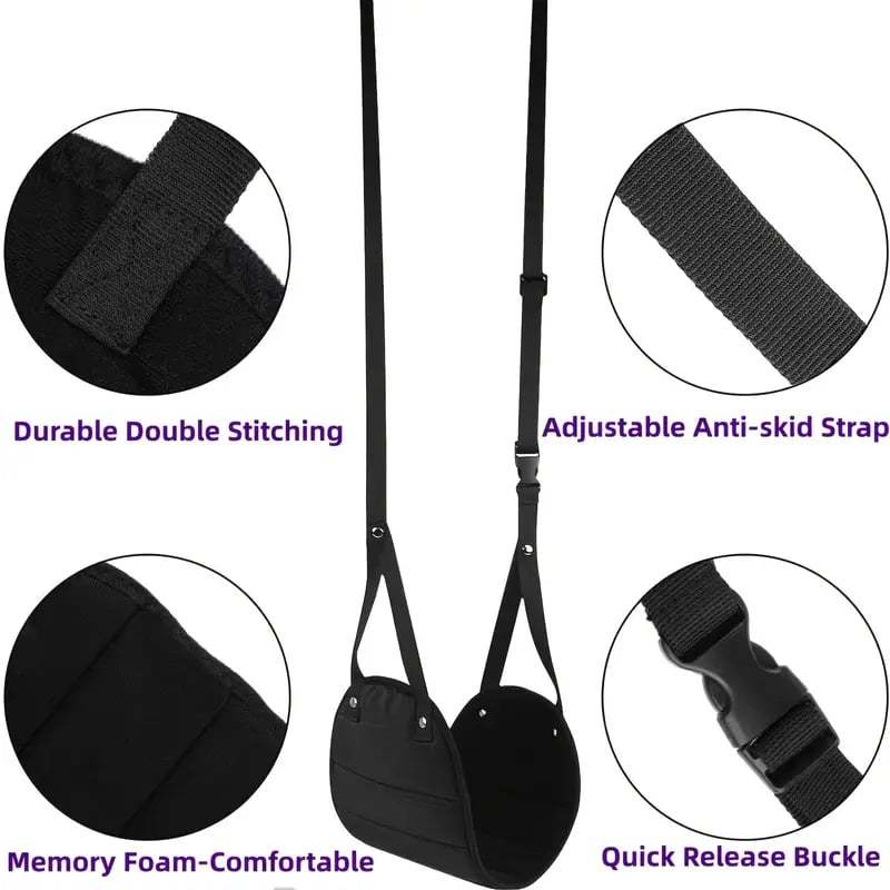 Airplane Foot Hammock (Memory Foam)