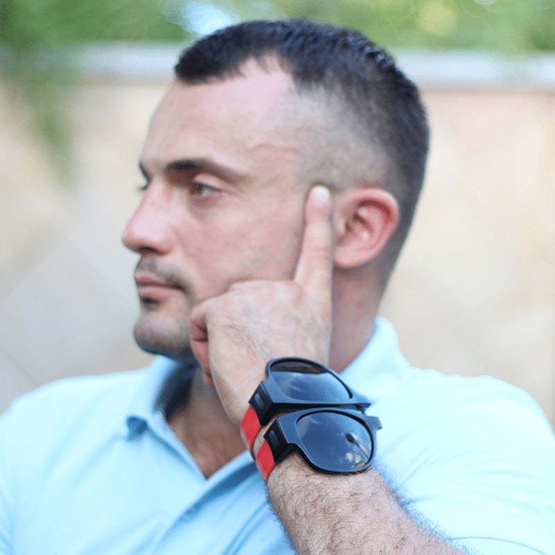 🎉Fashion polarized wrist foldable sunglasses🎉(Buy two get one free)