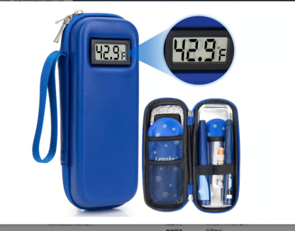 Insulin Cooler Travel Case with Temperature Display