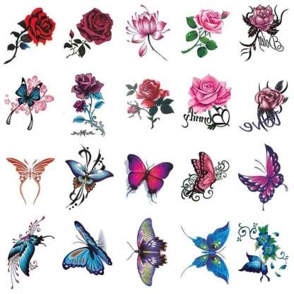 ❤️Mother's Day Sale-48% OFF - Trendy 3D Tattoo Stickers 50 PCS