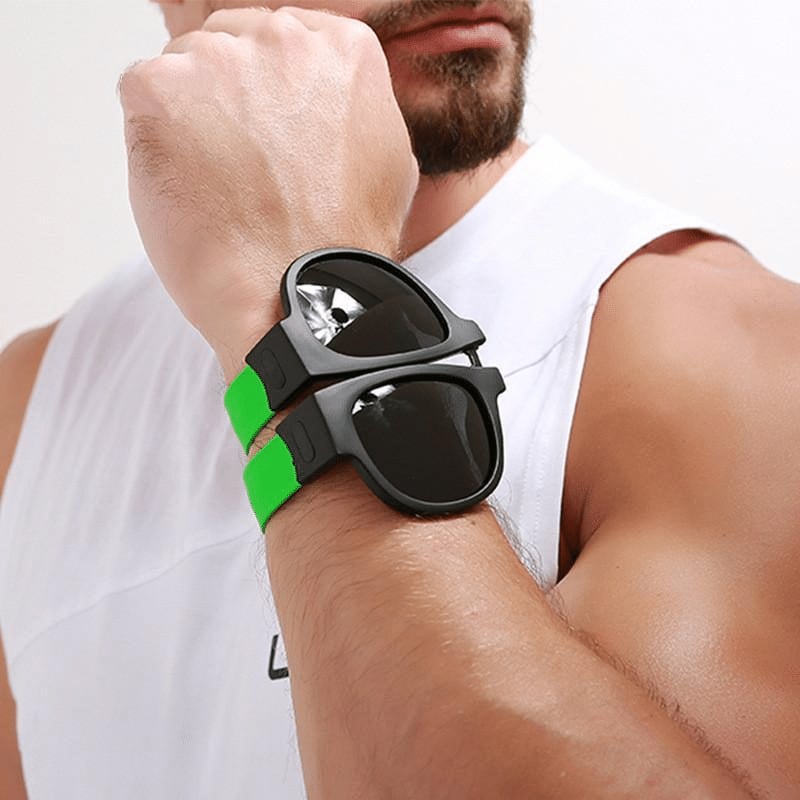 🎉Fashion polarized wrist foldable sunglasses🎉(Buy two get one free)