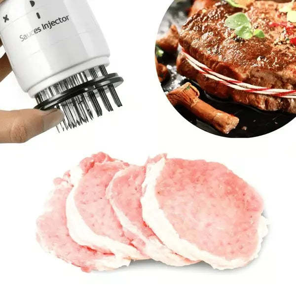 🎁Early  Sale 49% OFF🎅 Stainless Steel Marinade Meat Injector