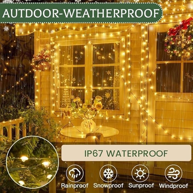 🎁🎄Early Christmas Promotion - 50%OFF⭐ Copper Wire Firecracker Light String