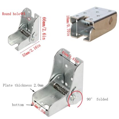 🔥HOT SALE-49%OFF-🛠️90-Degree Self-locking Folding Hinge Lock