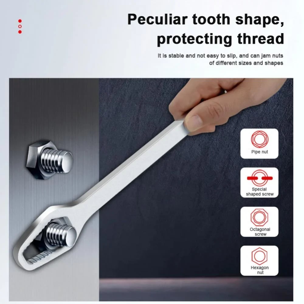 🎉 🌈🔧 8-22mm Universal Wrench Receive