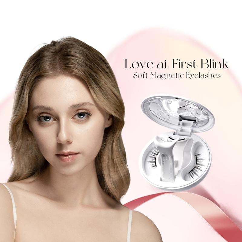 Soft Magnetic Eyelashes All-in-One Box, Reusable
