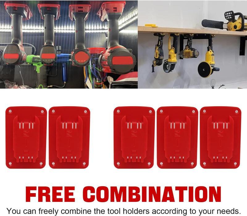 🧰Tool Holders for Dewalt 20V/12V Drill Tool Mount Fit for Milwaukee M18 Tools Yellow